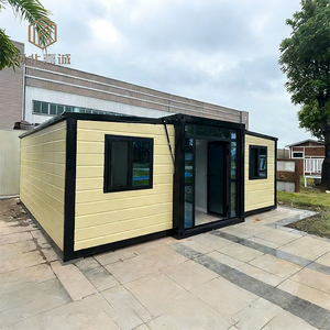 Vente directe d'<span class=keywords><strong>usine</strong></span> de villas de vacances préfabriquées extensibles abordables de 40/20 pieds, maisons mobiles, cabanes de plein air - Product Image 2