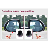 Système de caméra de recul universel pour voiture 360°, vision panoramique 1080P AHD, caméra avant et arrière, vision nocturne, étanche, image 3D, DVR