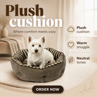 Vente en gros de lits pour animaux de compagnie, chiens et chats, modernes, luxueux, en peluche, lavables, apaisants, en forme de donut, pour un sommeil profond, moelleux, en carton