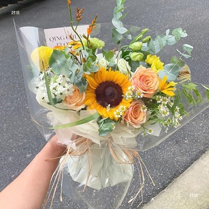 Ưa thích tự nhiên Rayon <span class=keywords><strong>Raffia</strong></span> rơm sợi chủ đề giấy cỏ mềm mại và mịn đẹp màu sắc dễ dàng cho bao bì hoa và dây thừng - Product Image 2