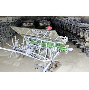 For Rice Vegetable Corn and Grain Crops 6 Lines 20 cm Planting Machine <b>Gasoline</b> Powered Agricultural Seeder with Precision Seed - Product Image 1