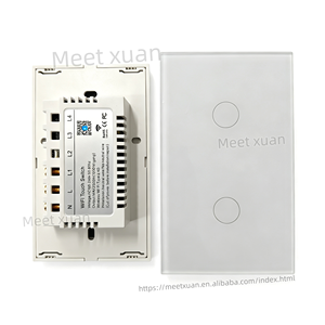 Ewelink สวิตช์ไฟอัจฉริยะ Wifi แบบ US AC 100-240V แผงกระจกติดผนังเครื่องจับเวลาควบคุมด้วยเสียงทำงานร่วมกับ Alexa ยานเดกซ์อลิซกูเกิ้ล - Product Image 6