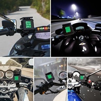 Capteurs TPMS pour moto, alimentés par énergie solaire et USB, surveillance de la pression des pneus en temps réel sans fil