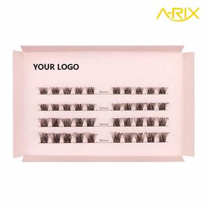 A-RIX DIY ชุดต่อขนตาแบบกึ่งสำเร็จรูป 3 ขั้นตอน ติดกาวเอง กันน้ำ ให้ลุคธรรมชาติ สีดำ/น้ำตาล ใช้ซ้ำได้ แพ็ค 40 คู่ - Product Image 2