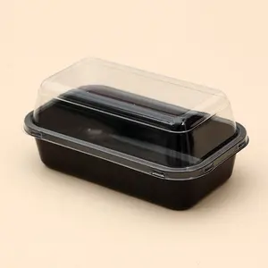 कस्टम ब्रेड प्लास्टिक और क्लैमशेल पैकेजिंग बॉक्स स्वाइप रोल पारदर्शी केक बक्से पैकेजिंग