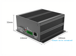 Vỏ nhôm 53 * 116-130mmintegrated với tai cố định sắc ký phân tích vỏ nhôm vỏ nhôm tản nhiệt - Product Image 4