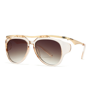Gafas de Sol Cuadradas con Marco Metálico Geométrico Unisex LH165, Protección UV400 Antideslumbrante, Modelo de Éxito en Comercio Exterior - Product Image 2