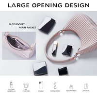 Onimals Original Femmes Designer Marque Mode Sacs à Main pour Spandex Matériel Couleur Dames Sacs à Main Demi Lune