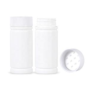 HDPE Etiqueta personalizada 140Ml Botella de vitamina de plástico blanco Tapa de seguridad para niños Suplemento Cápsula Botella - Product Image 6