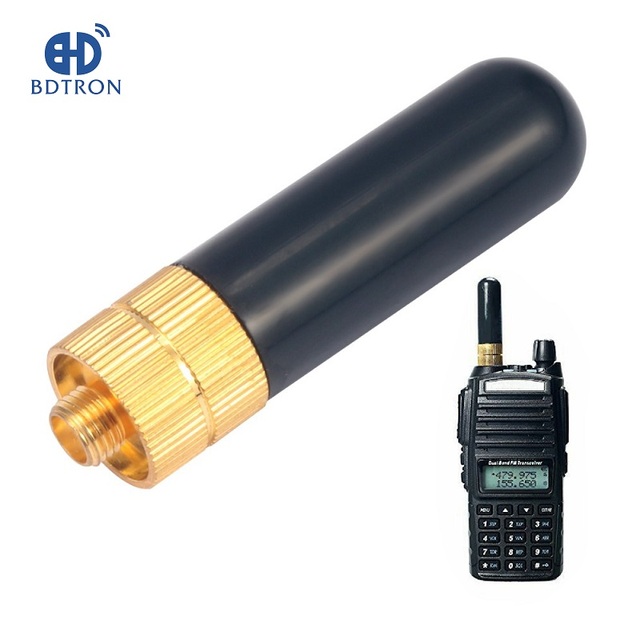 Bdtron 136MHz 174MHz 430MHz Two Way Handheld Walkie Talkie Antenna with SMA connector