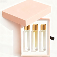 Boîte à tiroir rigide en papier personnalisée de luxe pour flacons de parfum d'encens de 1 ml, 2 ml, 3/5/6/8/9 pièces, pour tester les parfums