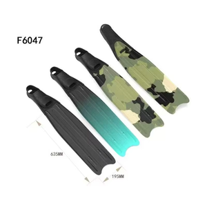 Palmes à lame longue Full Pocket pour la plongée libre et la pêche sous-marine Palmes de plongée F6047 à lame longue // Free Fi - Product Image 2
