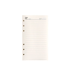 A6 xoắn ốc sinh viên Cuốn sách với 6 lỗ lưới trống Dot Matrix 60 trang bên trong bù đắp giấy-bán buôn tùy chọn quà tặng - Product Image 3