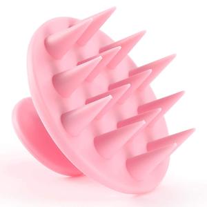 Brosse à cheveux en silicone avec logo personnalisé, outil multifonctionnel <span class=keywords><strong>de</strong></span> nettoyage pour le <span class=keywords><strong>bain</strong></span> et le lavage des cheveux, brosse <span class=keywords><strong>de</strong></span> massage pour la tête pour un usage domestique - Product Image 3