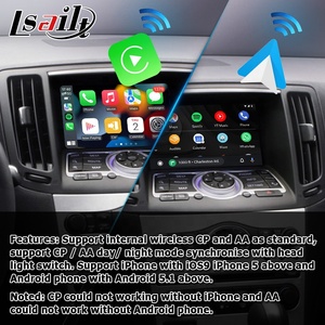 Lsailt CP AA / android caja de interfaz para Infiniti G37 G25 Q40 de 370GT 350GT con <span class=keywords><strong>YTB</strong></span> GPS de navegación Android auto - Product Image 5