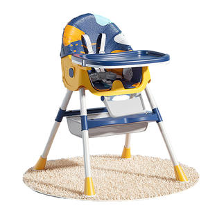 Venta al por mayor portátil moderno fácil limpieza altura ajustable Niño alimentación <span class=keywords><strong>comer</strong></span> <span class=keywords><strong>silla</strong></span> alta <span class=keywords><strong>para</strong></span> bebés - Product Image 5