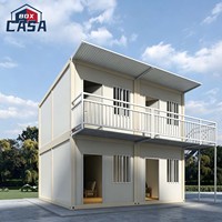 Conteneur de bureau et de maison préfabriqué pliable en acier de 20 et 40 pieds, design contemporain, respirant et à faible coût
