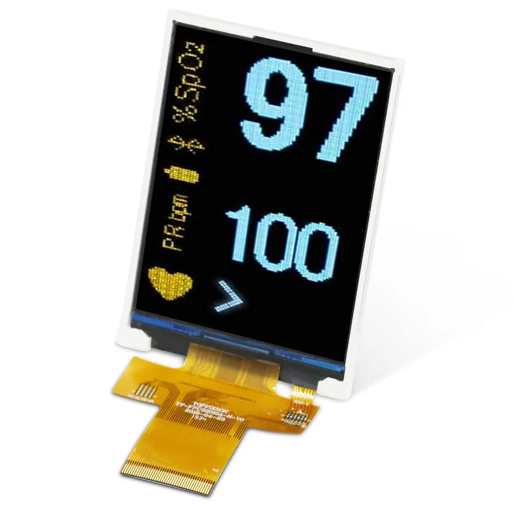 Topfoison 3.2 Polegada Lcm 240*320 Quadrado Spi Mcu Interface Ips Tela Tft Painel 3.2 "Tamanho Pequeno Display Lcd Módulo Suporte Personalizado