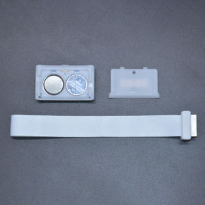 Sunjet nouveau produit 4 Leds 433mhz DMX télécommandé RGB LED Bracelet Festival lampe de poche tissu Led Bracelet pour événement - Product Image 5