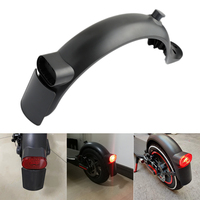 Garde-boue arrière de Scooter avec support de plaque d'immatriculation sans feu arrière pour accessoires de planche à roulettes électrique Xiaomi Pro2 1S