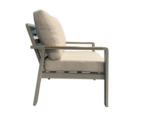 Meubles <span class=keywords><strong>de</strong></span> patio extérieur au design moderne à <span class=keywords><strong>bas</strong></span> prix accoudoir <span class=keywords><strong>en</strong></span> bois et <span class=keywords><strong>aluminium</strong></span> table à manger avec ensemble <span class=keywords><strong>de</strong></span> canapés <span class=keywords><strong>de</strong></span> <span class=keywords><strong>jardin</strong></span> - Product Image 5