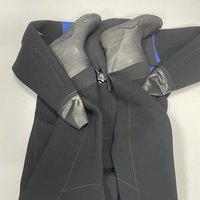 DIVESTAR Drysuit Neoprena Tebal 6mm Lengan Panjang Tahan Air Bernapas Karet Diving Satu Potong Ukuran Besar Obral Cina