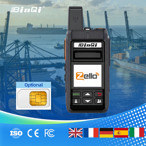 Walkie Talkie BinQi 2026, Zello 4G POC, <span class=keywords><strong>Chat</strong></span> de Grupo Seguro, Largo Alcance, Modo Dual Analógico/Digital, Intercomunicador Inalámbrico, Tarjeta SIM Global EU - Product Image 1