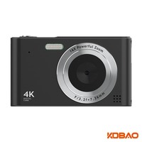 Kamera Digital Baru Sensor CMOS Ramah Pelajar Bergaya Retro 4K 16x Zoom Optik Kemampuan Transfer ke Ponsel Hadiah Bergaya Sempurna