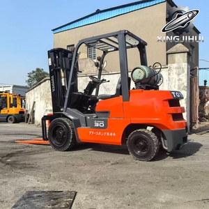 Chariot élévateur TOYOTA FGZN30 3 tonnes d'occasion, chariot élévateur japonais 3 tonnes, moteur 1DZ-2, machine d'occasion, chariot élévateur GPL d'occasion - Product Image 3