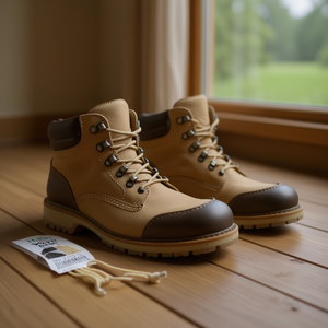 Lacci cerati Ilan 90 cm beige per scarpe - Product Image 2