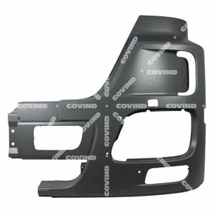 PARE-CHOCS GAUCHE avec trous pour feux de brouillard, avec trou pour essuie-glace de phare, avec trou pour l'air, adapté à Mercedes ACTROS 3 MEGA SPACE - Product Image 1