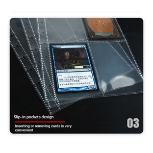 <span class=keywords><strong>Album</strong></span> de rangement pour cartes postales et cartes postales à 4 poches avec reliure métallique pour billets de cinéma et photos PA024 par LEADER - Product Image 5