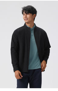 Chaquetas de hombre con logotipo personalizado al por mayor, Chaquetas deportivas informales a la moda para ejercicio y gimnasio - Product Image 4