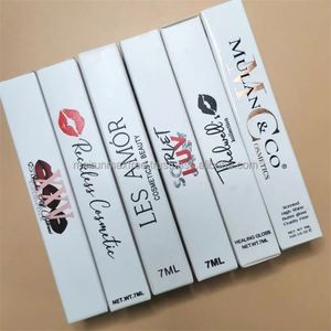 Maxfree-Botella de aceite labial con logotipo personalizado, 4ml, 6ml, cepillo de labios grande, varita, rosa, Blanco, Negro, tubo de brillo labial, lote pequeño - Product Image 5