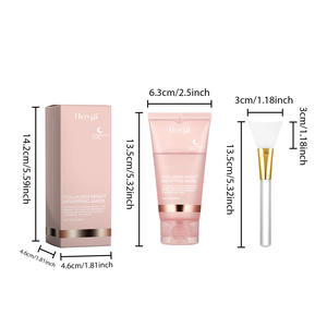 Effet significatif Offre Spéciale sûr et fiable après utilisation de la résistance de la peau améliorant le masque d'emballage de nuit au collagène - Product Image 6