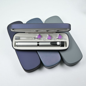 PVC Reusable Protective Case Fitting V1 V2 V3 Disposable Injection <b>Pen</b> Household Storage Carrying <b>Box</b> <b>Pen</b> Injector Accessory - Product Image 1