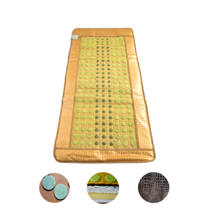 <strong>Jade</strong> Tourmaline Two-Side Energy <strong>Mat</strong> Heated Stone for Whole Body Massage Cushion Dry Sauna Hot Yoga Customized Color &amp; Size - Product Image 2