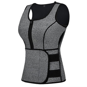 Femmes Body Shaper Waist Trainer <span class=keywords><strong>Sauna</strong></span> <span class=keywords><strong>Suit</strong></span> Sweat Vest Slimming Underwear Weight Loss Shirt Fat Burner Workout Tank Top Shapewear - Product Image 1