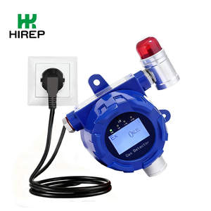 Detector de Gás de Hidrogênio Sulfídico com Display de Cristal Líquido Certificado Atex HIREP Novo com Alarme Sonoro e Luminoso 0-50ppm - Product Image 2