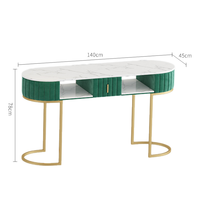 Table de manucure beauté de luxe Table de manucure moderne Table à ongles manucure