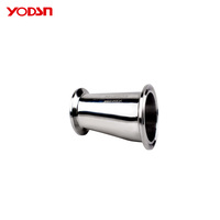 OEM/ODM Vente en gros Réducteur excentrique en acier inoxydable 316L Raccords de tuyauterie pour machine d'hygiène à connexion rapide Raccords de tuyauterie