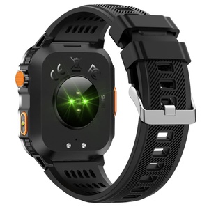 Orologio intelligente CRG36 quadrato Gps frequenza cardiaca ossigeno nel sangue monitoraggio sport 3ATM <span class=keywords><strong>Smartwatch</strong></span> <span class=keywords><strong>con</strong></span> torcia - Product Image 5