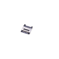 Meilleure qualité carte Micro SIM 8 broches connecteur de Type Flip corps en métal Durable accessoire de téléphone portable