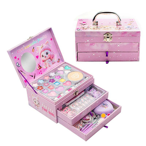 Jouets Tendance 2025 : <span class=keywords><strong>Coffret</strong></span> Complet de <span class=keywords><strong>Maquillage</strong></span> Non Toxique pour Enfants Filles (8 <span class=keywords><strong>ans</strong></span> et plus) - Product Image 1