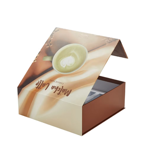 Luxury Custom Design Magnetic Closure Book Shape <b>Gift</b> <b>Box</b> Caixa Rigida Premium with White EVA Insert for Packaging - Product Image 2