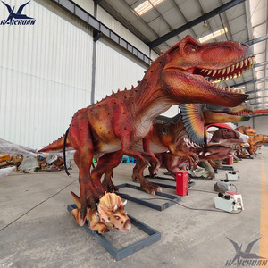 Compre Dinosaurios Animados Realistas de Tamaño Real, Animatrónicos para Espacios Públicos Interiores/Exteriores, Centros Comerciales, Parques de Diversiones y Parques de Aventuras - Product Image 4