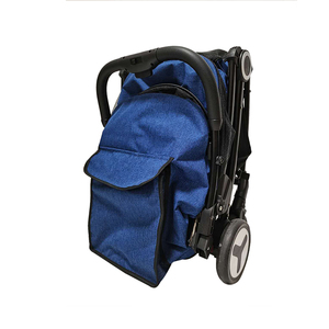 Cochecito de mascota plegable y desmontable para exteriores, <span class=keywords><strong>carrito</strong></span> de viaje para perros y gatos, cochecito Doble - Product Image 3