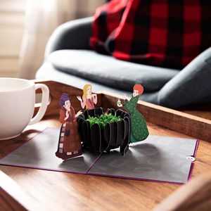 Tùy chỉnh Halloween 3D Stereoscopic thiệp chúc mừng handmade tạo ra pop-up thẻ cho quà tặng kỳ nghỉ - Product Image 3