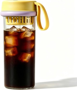 Eco Friendly Iced <b>Kettle</b> Cold Brew Coffee Maker 620ml Tritan Teapot with Removable Filter Dishwasher Safe & Outdoor Use - Product Image 6