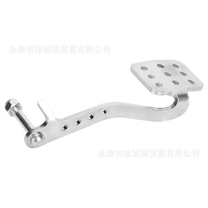 Pedales para Go Kart con Cable de Aceleración, Accesorio de Carreras Plateado para Adultos, para Reparación - Product Image 4